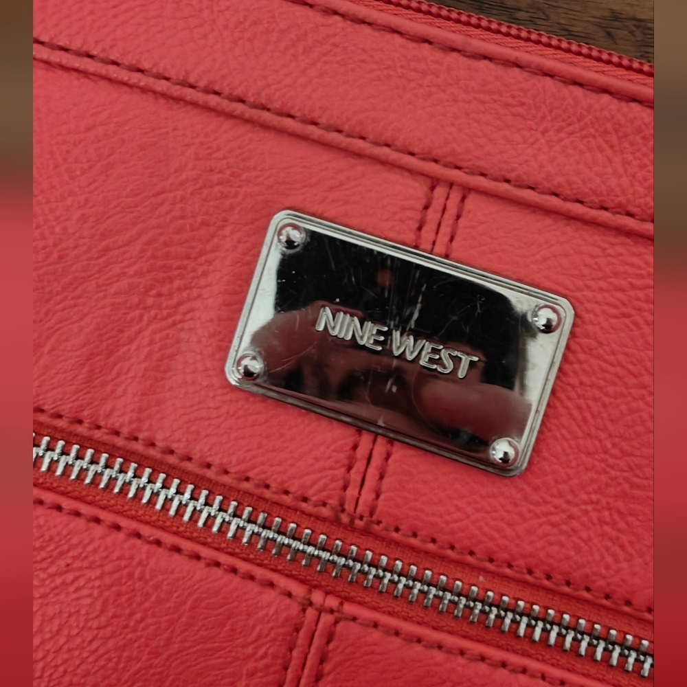 Nine West Women's Medium Coral Shoulder Bag Adjustable Strap